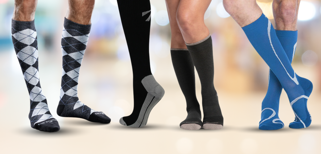 Best 6 Unisex compression socks for travel