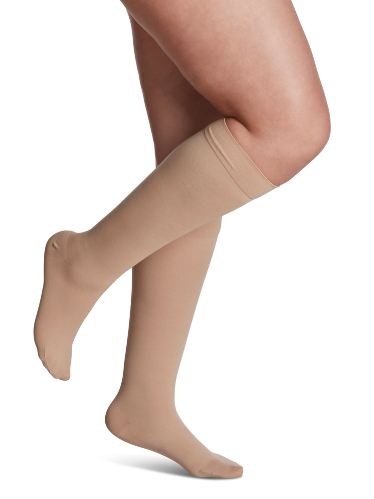 Sigvaris Opaque (Formerly 860 Select Comfort) Women's Knee High  20-30mmHg-Closed Toe