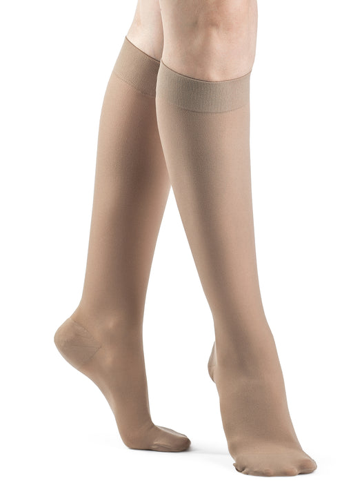 Dynaven Opaque Women's Knee High  30-40mmHg-Closed Toe