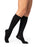 Dynaven Opaque Ribbed Women's Knee High  20-30mmHg-Closed Toe