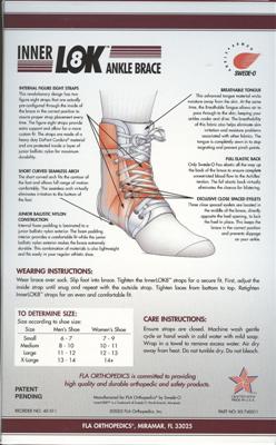FLA FlexLite® Sport Hinged Ankle Brace - Medium