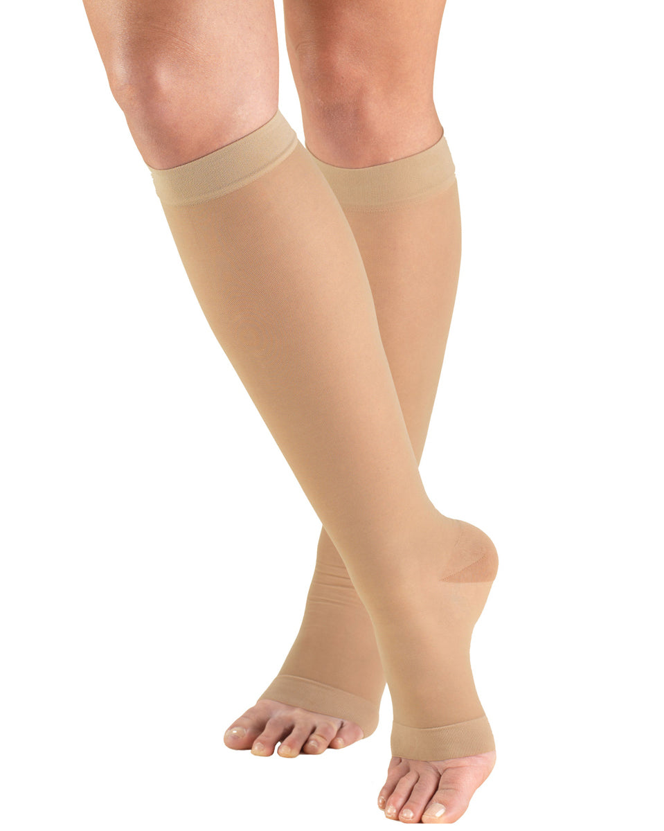 Dr. Comfort® Anti-Embolism Above-Knee Thigh High Closed Toe Unisex  Compression Stocking