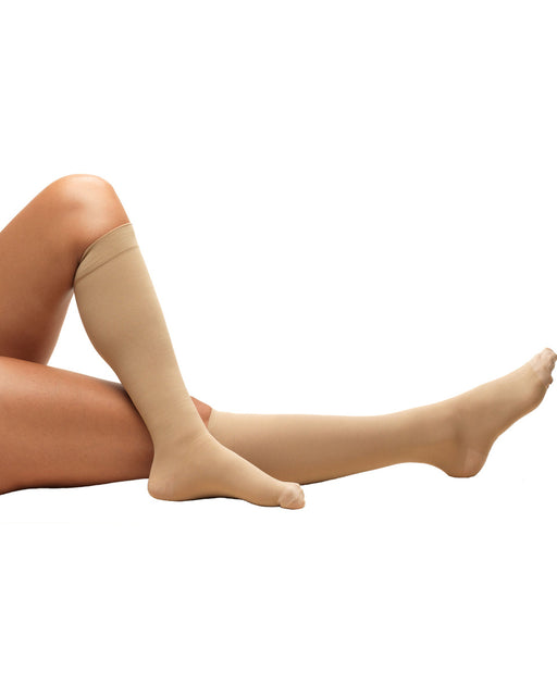 Buy Thigh High TED Stockings  18 mmHg Closed Toe Compression Stockings —  Compression Care Center