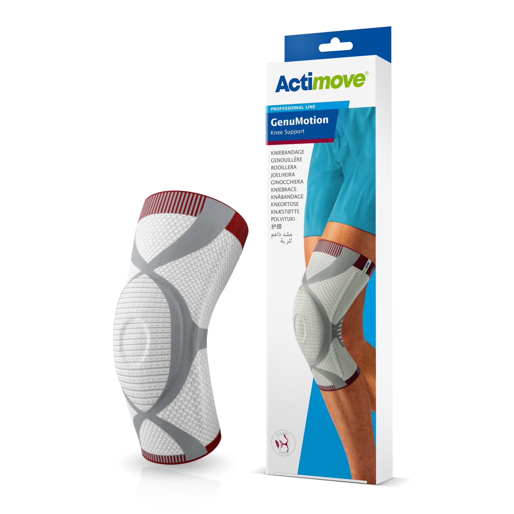 Actimove® Orthopedics Knee Brace Wraparound Hinged Knee Easy Support Brase