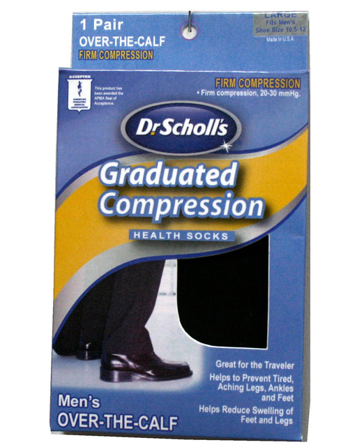 Scholl Compression Stockings C1 Thigh Closed Toe Nat M