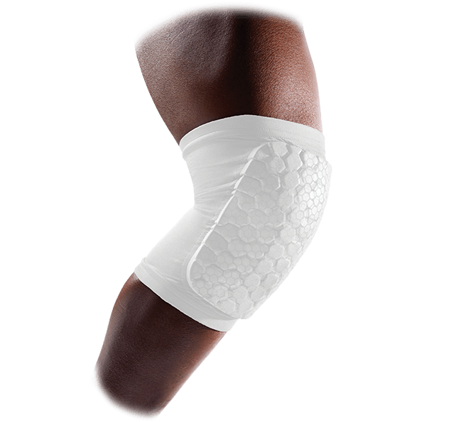 McDavid Hex Leg Sleeves With Protective Pads Size X-Large White 1