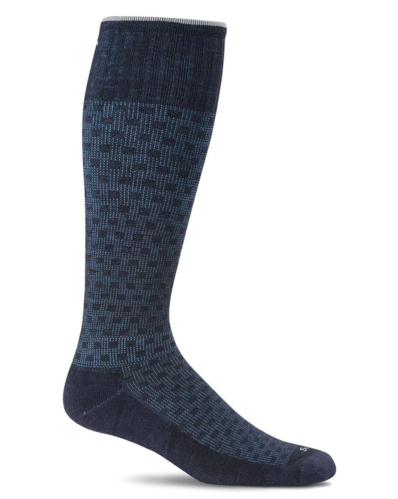 Sockwell Shadow Box Men's Knee Highs 15-20 mmHg | Clearance (Final Sale)